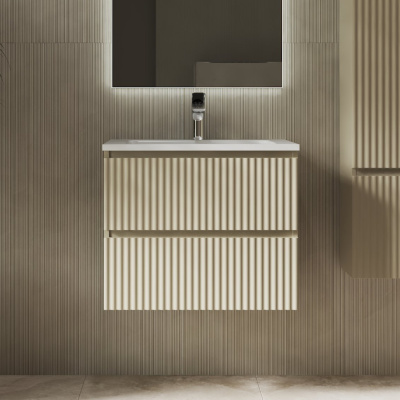 Тумба Костон 60 подвесная Светло-коричневая