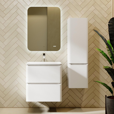 Комплект мебели Вельто 60 с 2 ящ. подвесной Белый