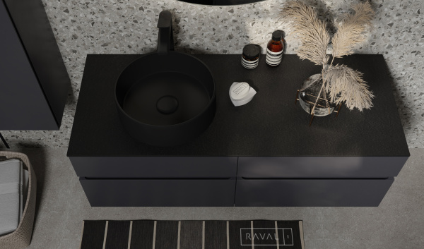 Тумба Decent 120 подвесная Антрацит