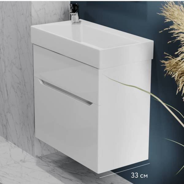 Комплект Брик 65, подвесной белый