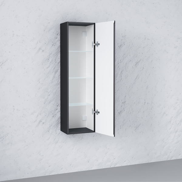 Пенал Фацет 120 подвесной, антрацит