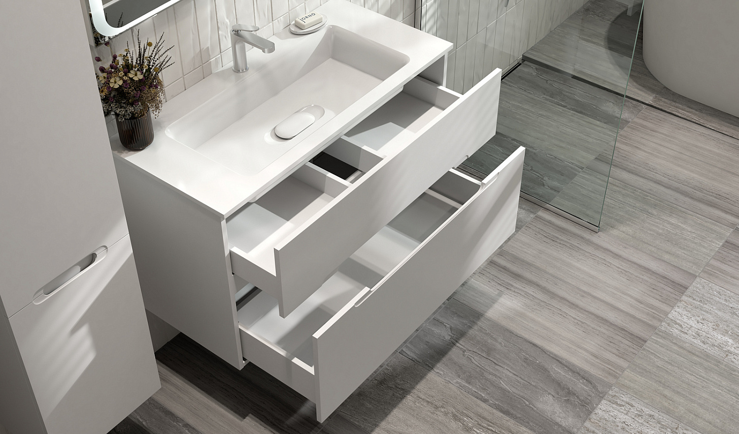 Тумба Модуль 100 подвесная