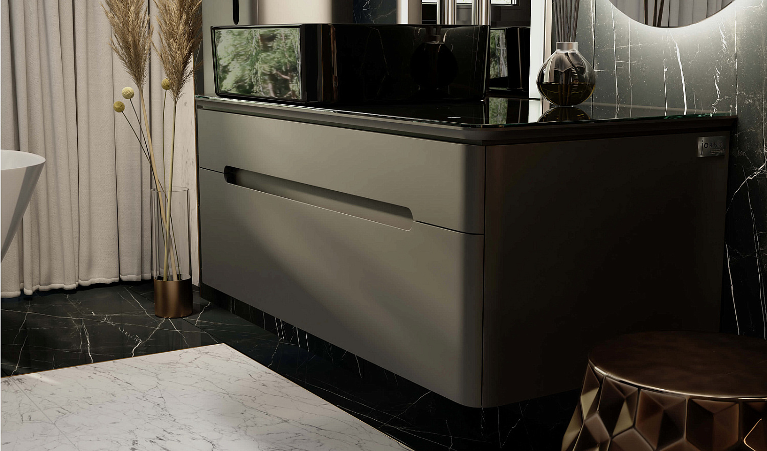 Комплект Сияние 100, антрацит