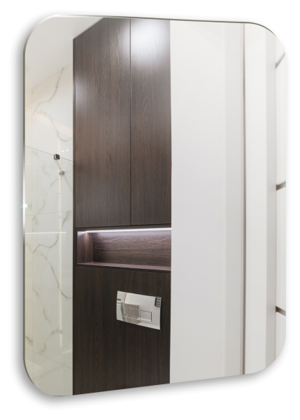 Зеркало Глициния Л/Wisteria Lite 60х80 Сенсор Гор/верт