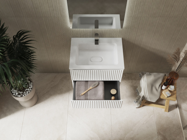 Комплект мебели Костон 60 подвесной Белый