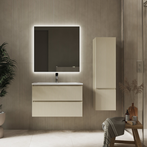 Комплект мебели Костон 80 подвесная Светло-коричневый