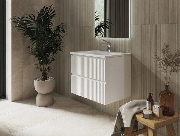 Тумба Костон 60 подвесная Белая