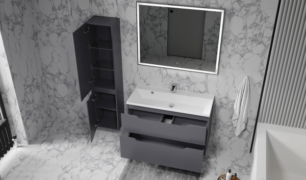 Пенал Слайд 150, подвесной антрацит