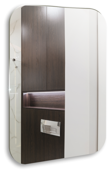 Зеркало Глициния Л/Wisteria Lite 50х70 Сенсор Гор/верт