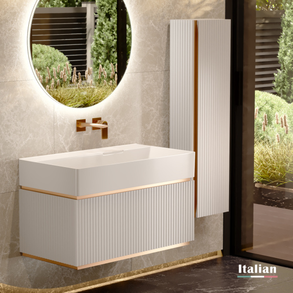 Пенал Филоро 120 подвесной Белый