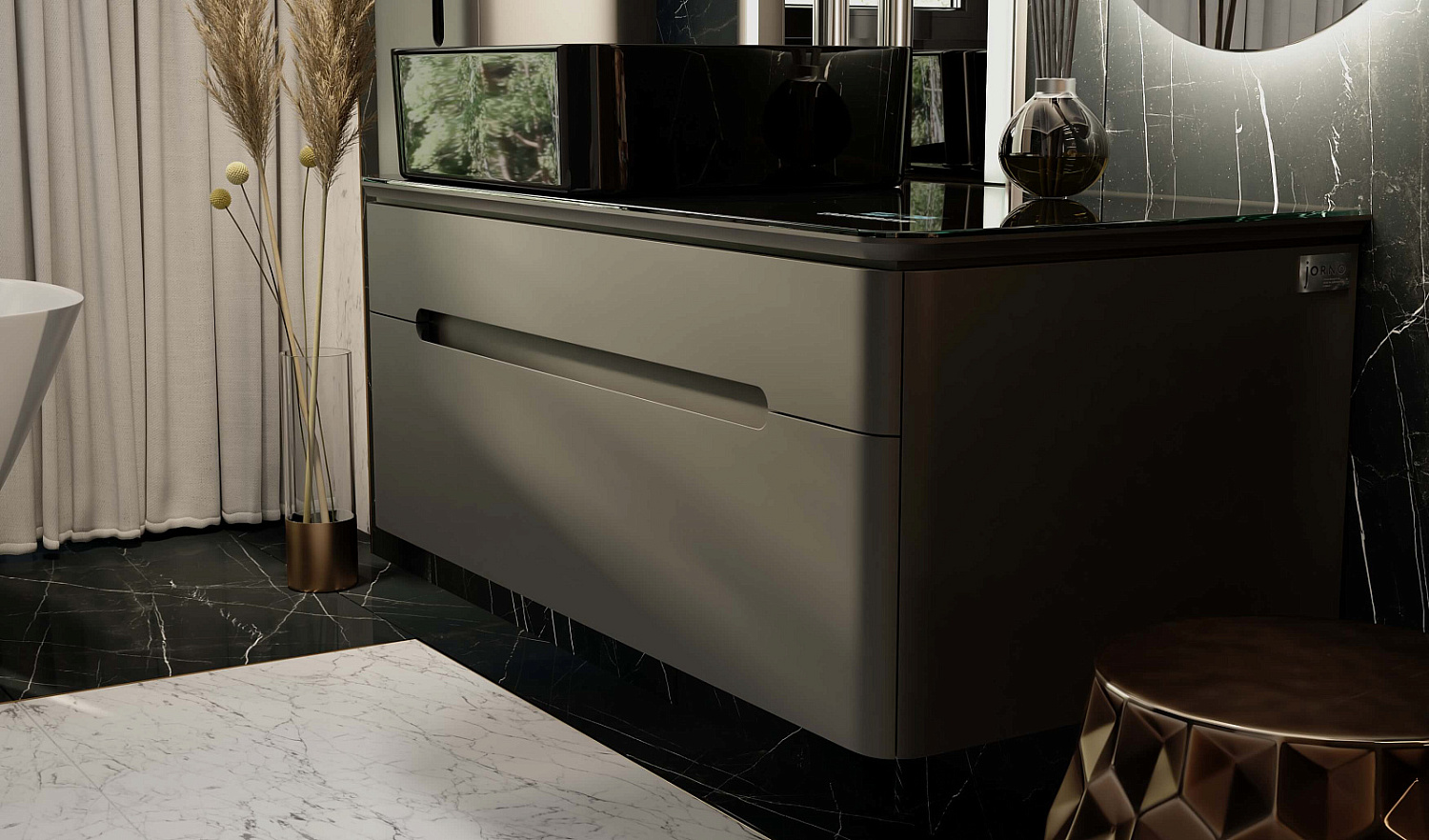 Комплект Сияние e 100 с Медиа Модулем, антрацит