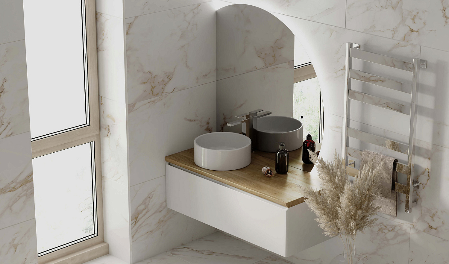 Комплект мебели Солис new 120, подвесной