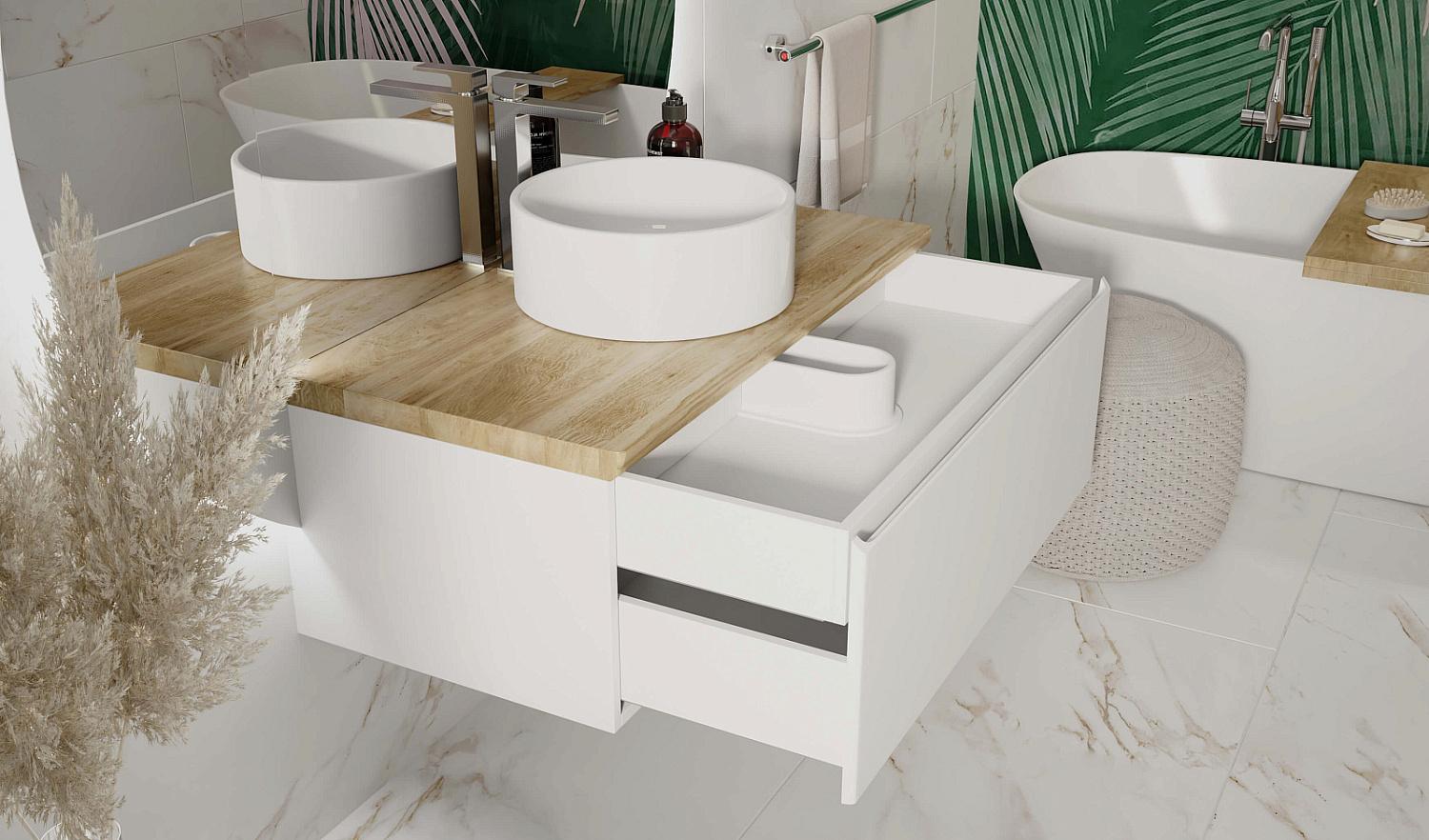 Комплект мебели Солис new 100, подвесной