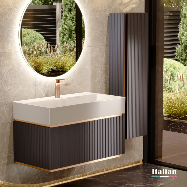 Пенал Филоро 120 подвесной Антрацит