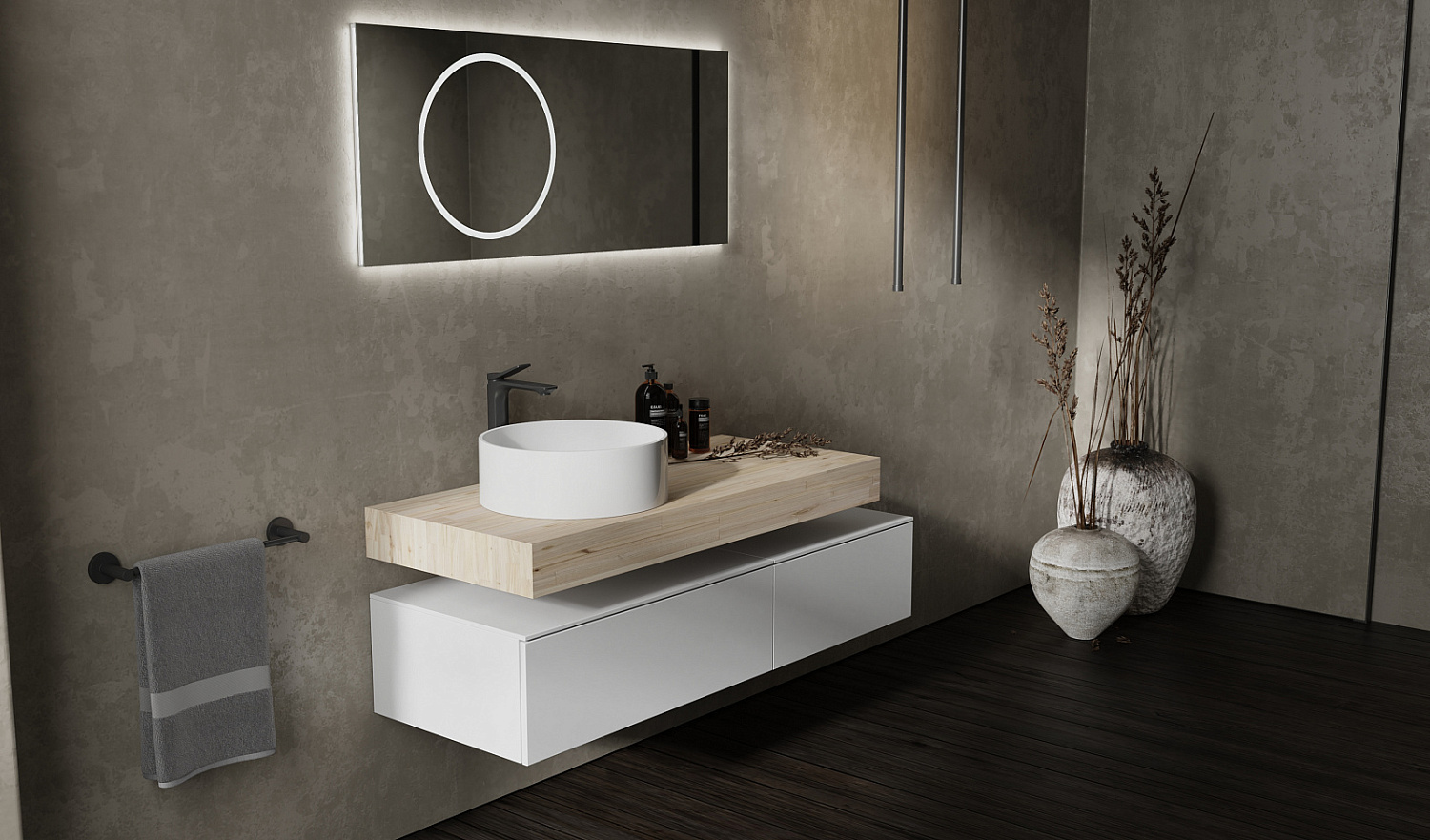 Столешница Модуларе 100 Белёная