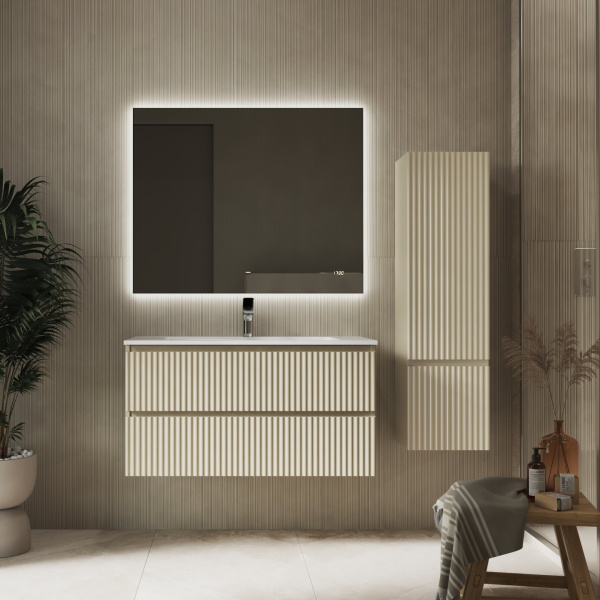 Комплект мебели Костэ 100 подвесной Светло-коричневый