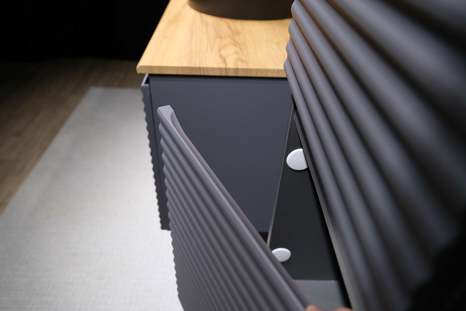 Пенал Cossety 124 подвесной Антрацит